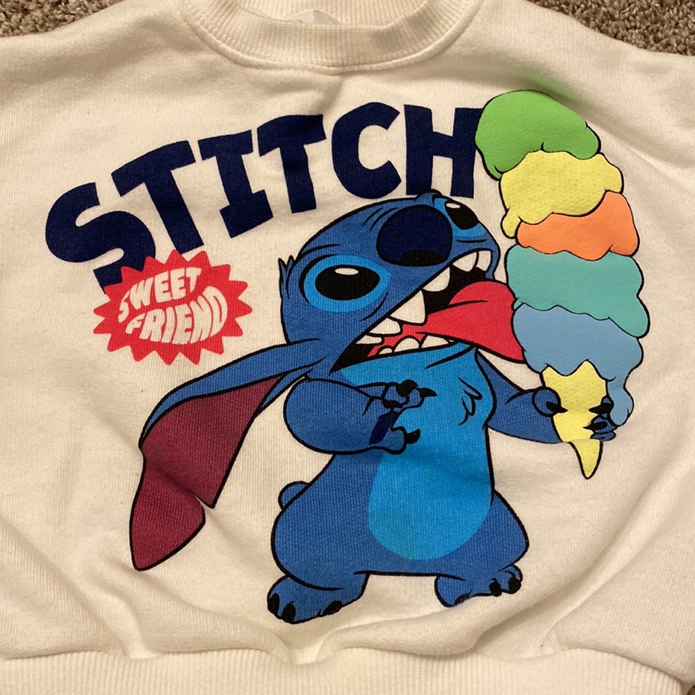 Stitch Ice cream crewneck - Picture 2 of 5